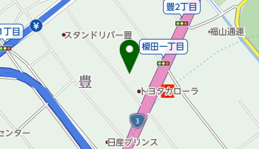 車修理リンクサービス博多店の地図画像