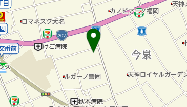 アトリエバイグラースの地図画像