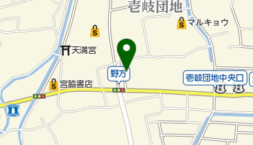 のびっこ学習会の地図画像