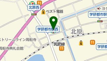 カレン伊都店の地図画像