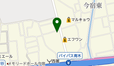 ダイアナローズの地図画像