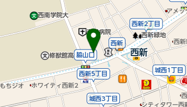 たばこ座・西新店の地図画像