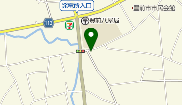 中畑からあげ店の地図画像