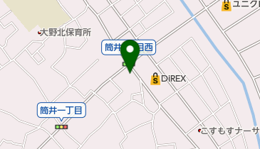 いで整骨院の地図画像