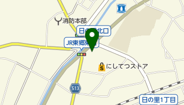 アールスタジオの地図画像