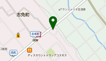 スナックバカラの地図画像