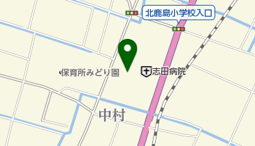志田病院 デイサービス花水木の地図画像