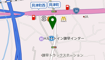 CAFE&DARTSBARJAMの地図画像