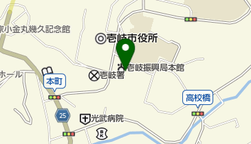 壱岐市観光連盟(一般社団法人)の地図画像