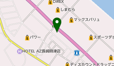 焼肉きんぐ時津店の地図画像