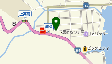 美容室オレンジハウスの地図画像