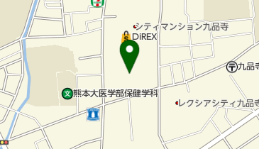 クイックEカラー九品寺店の地図画像