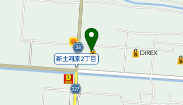 スーパー・キッド野中店鮮魚部の地図画像