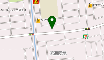 ほねつぎ平成けやき通り店の地図画像