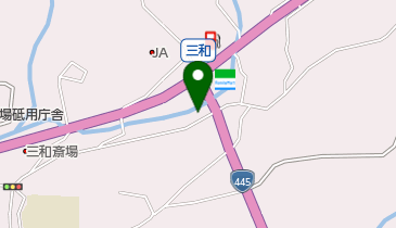 松下自動車整備工場の地図画像