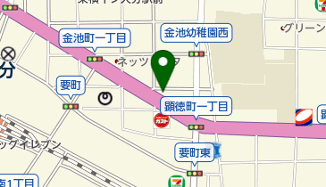 ヒューマンケアスクール大分の地図画像