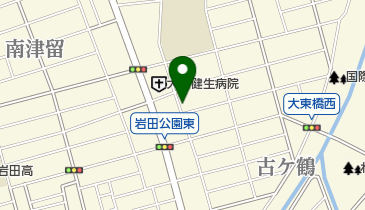 大分市生活と健康を守る会の地図画像