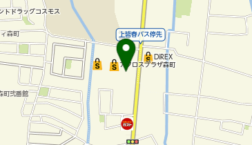 ハンドメイドキッチンOJ森町店の地図画像