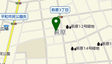 室内型墓苑メモリアルパーク萩原納骨堂案内所の地図画像