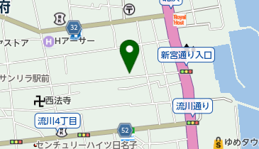 GrassHairの地図画像