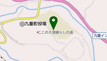 九重町学校支援センターの地図画像