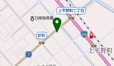 ろはすhairの地図画像