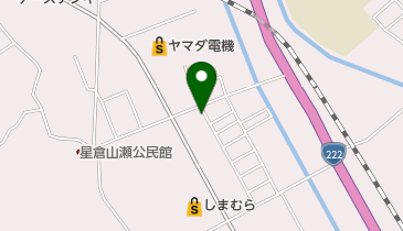 髪床ゆがふの地図画像