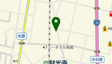 ビューティーサロンシマダの地図画像