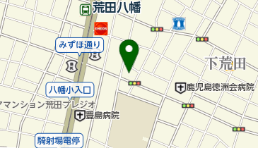クリーンショッププラス 下荒田店の地図画像