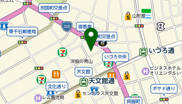 中央コンタクト天文館店の地図画像