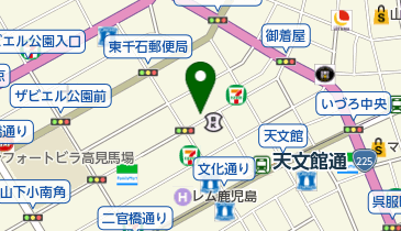 有限会社コセド酒店 天文館店の地図画像