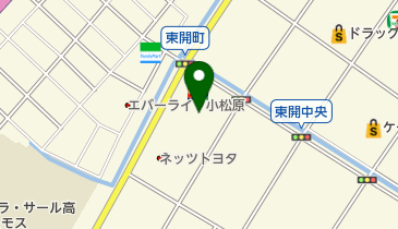 オフハウス東開町店の地図画像