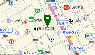 麑城霊園の地図画像