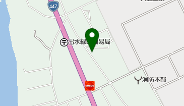 しのはら接骨院の地図画像