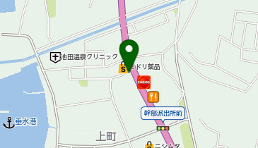 わらく整骨院の地図画像