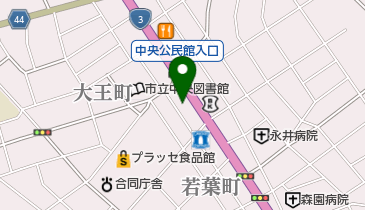 ぬのたに鍼灸整骨院の地図画像