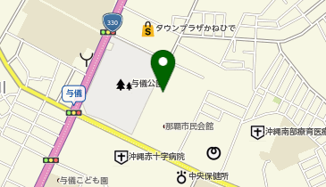 那覇市 中央公民館の地図画像