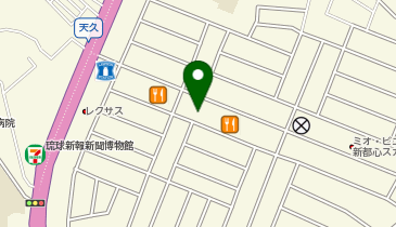 くすりの琉泉堂の地図画像