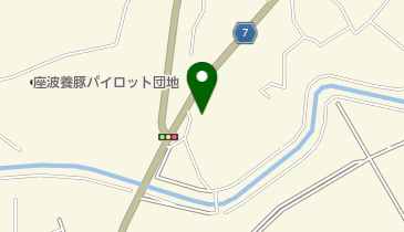 山城食肉店の地図画像