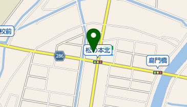 ポポラーレ美容室の地図画像
