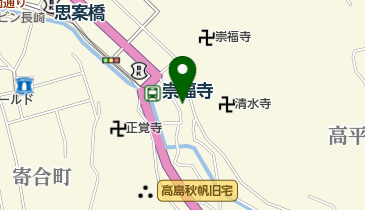 髪倶楽部ナカオの地図画像