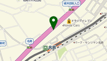 きらり薬局名島店の地図画像