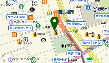 カヴァル(CAVAL)ソラリアプラザ店の地図画像