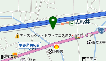 小郡市ふるさとハローワークの地図画像