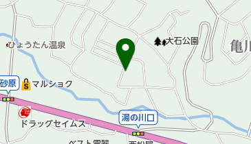 ピオ美容室の地図画像