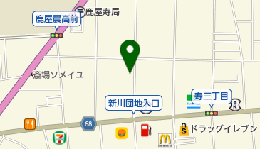 キッチンサフランの地図画像