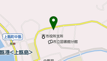鹿児島県北薩地域振興局 本庁舎 農林水産部 林務水産課 上甑駐在の地図画像