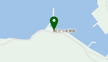 北さつま漁協長島支所の地図画像