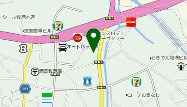 ペットサロンクローバーの地図画像