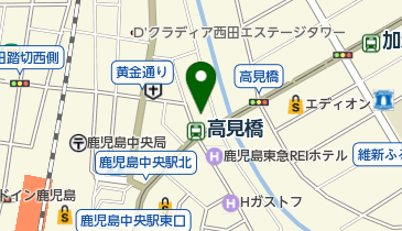 ECCジュニア鹿児島センターの地図画像